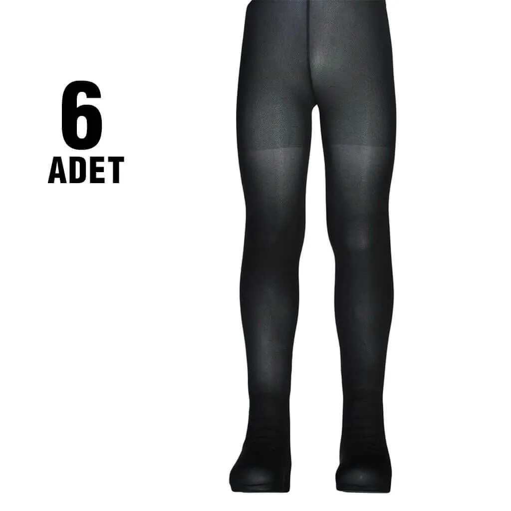 Dore Mikro 50 Den Kız Çocuk Külotlu Çorap 6'lı