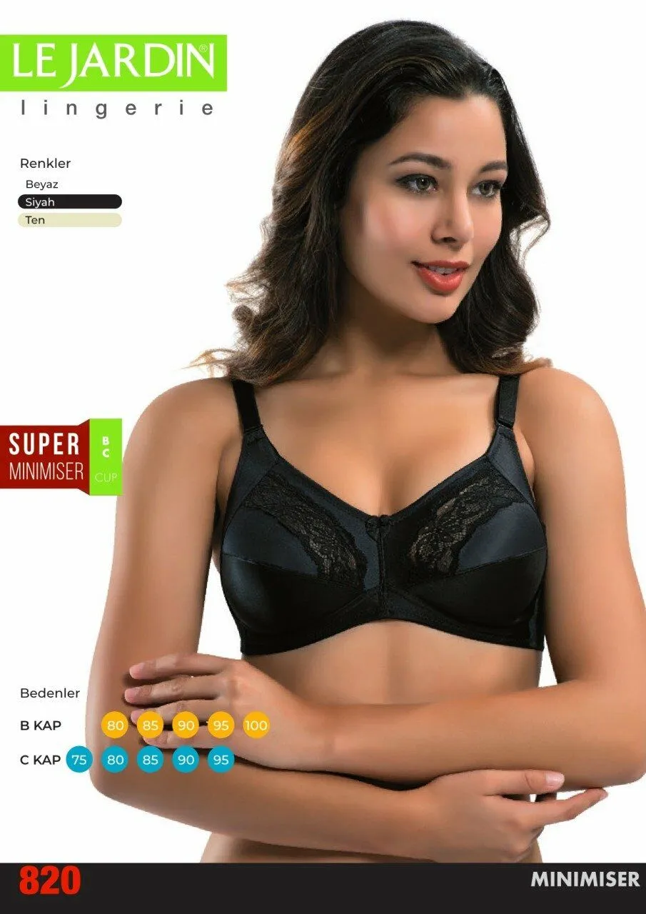 Le Jardin 820 B Cup Kadın Minimiser Bra Sütyen