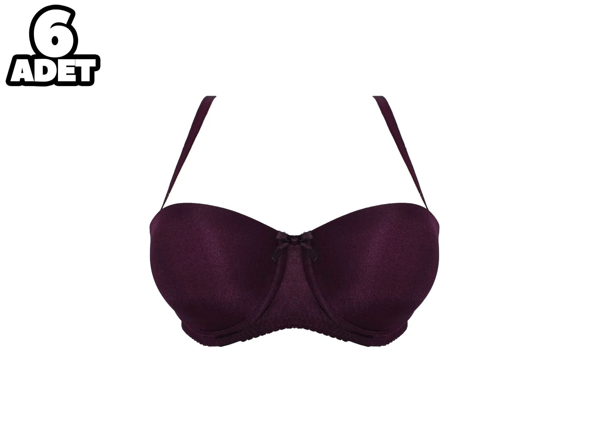 Aysemin 5069 B Cup Balenli Destekli Bayan Sütyen 6'lı