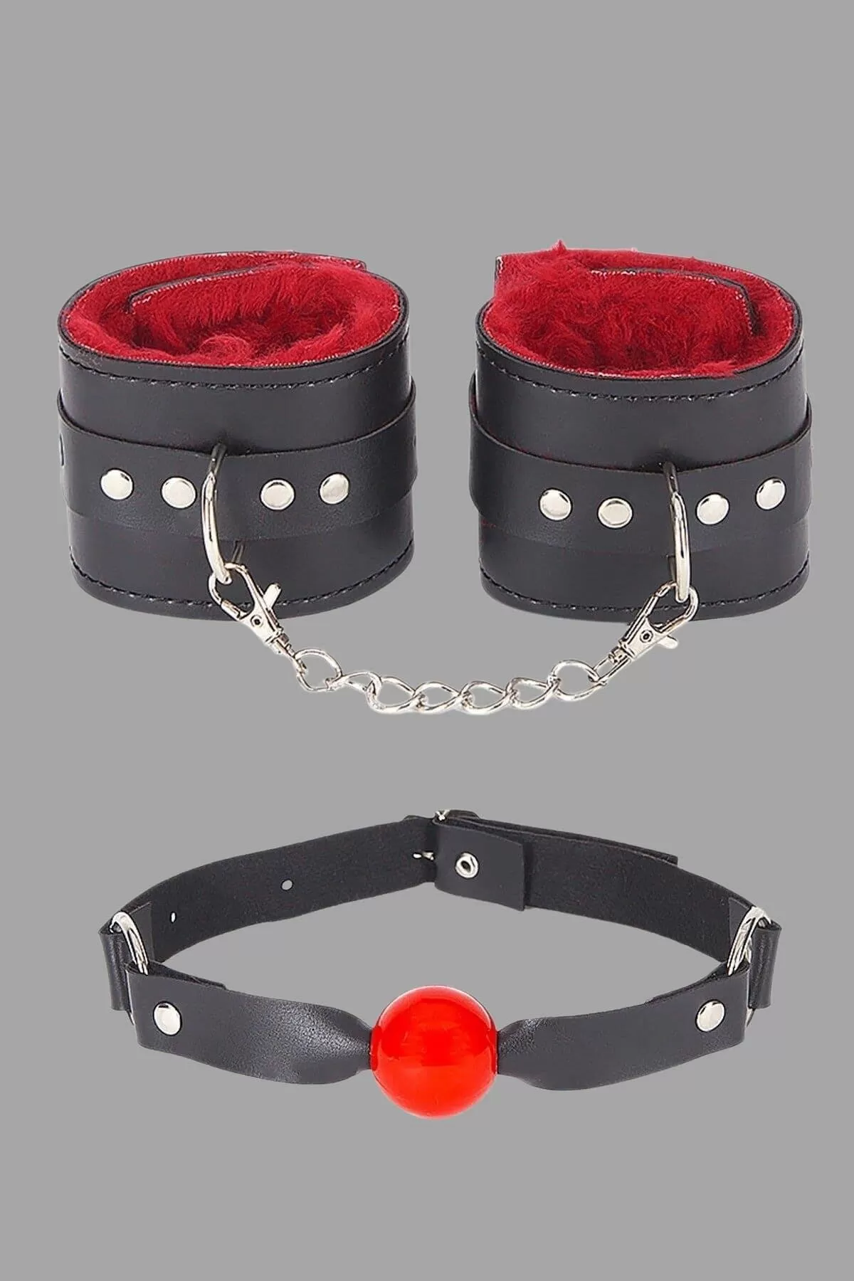 Siyah Kırmızı Harness Fantezi Aksesuar 700528